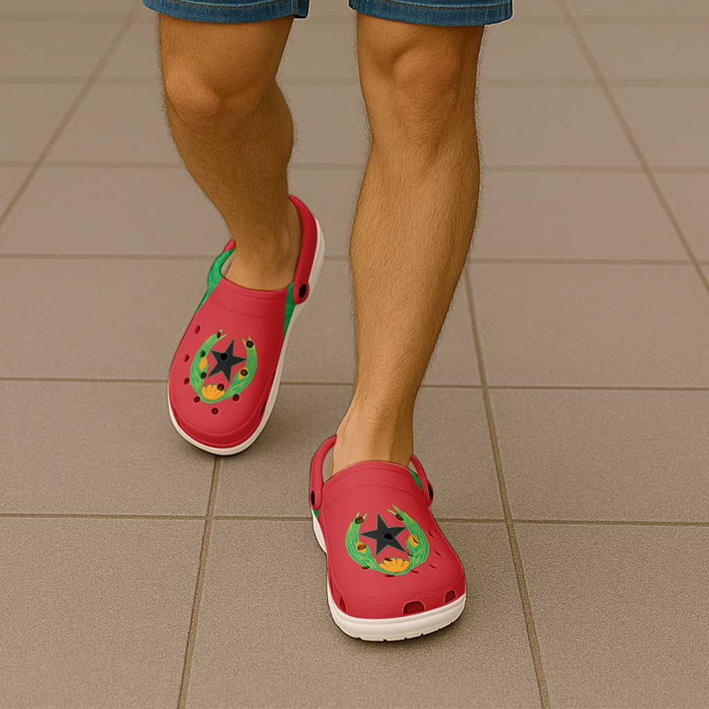 Cape Verde Clogs Shoes National Flag Of Cape Verde 1975-1992 - Wonder Print Shop