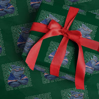 Cape Verde Flag Shark Cape Verdean Roots Cabo Verde Wrapping Paper Roll