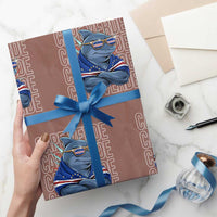 Cape Verde Flag Shark Cape Verdean Roots Cabo Verde Wrapping Paper Roll