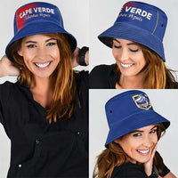Cape Verde Football Bucket Hat Blue Sharks Make History