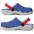 Cape Verde Football Clogs Shoes Come On Tubaroes Azuis - Blue - Wonder Print Shop