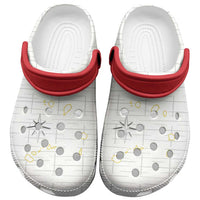 Cape Verde Football Clogs Shoes Come On Tubaroes Azuis - White - Wonder Print Shop