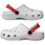 Cape Verde Football Clogs Shoes Come On Tubaroes Azuis - White - Wonder Print Shop