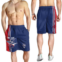Cape Verde Football Shorts for Men Tubaroes Azuis Pride - Wonder Print Shop