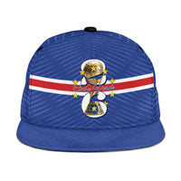 Cape Verde Football Snapback Cap 2026 Tubaroes Azuis First-ever World Cup - Wonder Print Shop