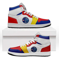 Cape Verde High Sneakers AJ1 Classic National Flag Style - Wonder Print Shop