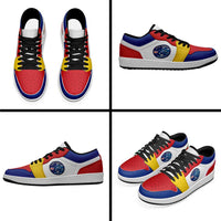 Cape Verde Low Sneakers Classic National Flag Style - Wonder Print Shop