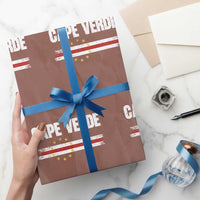 Cape Verde Pride Vintage Cape Verdean Flag 10 Stars Wrapping Paper Roll