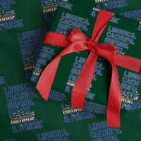 Cape Verde Traditional Food & Drinks List Wrapping Paper Roll Cabo Verdean Cachupa Grogue Heritage Gift