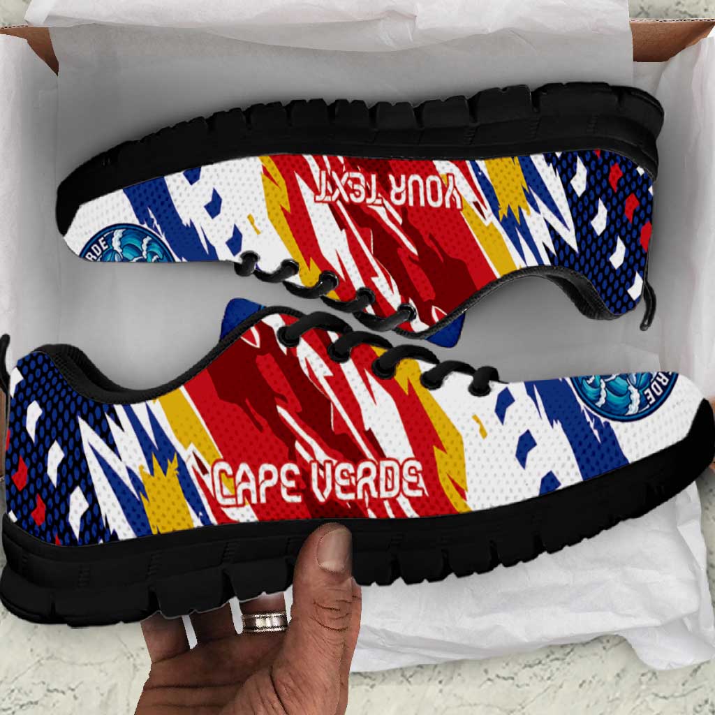 Cape Verde World Football 2026 Personalized Sneakers African Pride Never Dies