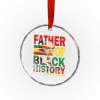 Carter G Woodson Crystal Glass Ornament Father Of Black History Month