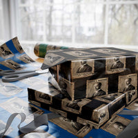 Carter G Woodson Wrapping Paper Roll Father Of Black History Month Old Paper Graphic