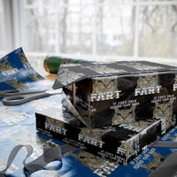 Cat Meme If They Talk Behind Your Back Fart Wrapping Paper Roll Funny Oddly Specific