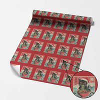 Cat Ramen Christmas Wrapping Paper Roll Japanese Kawaii Retro Cats Manga - Wonder Print Shop