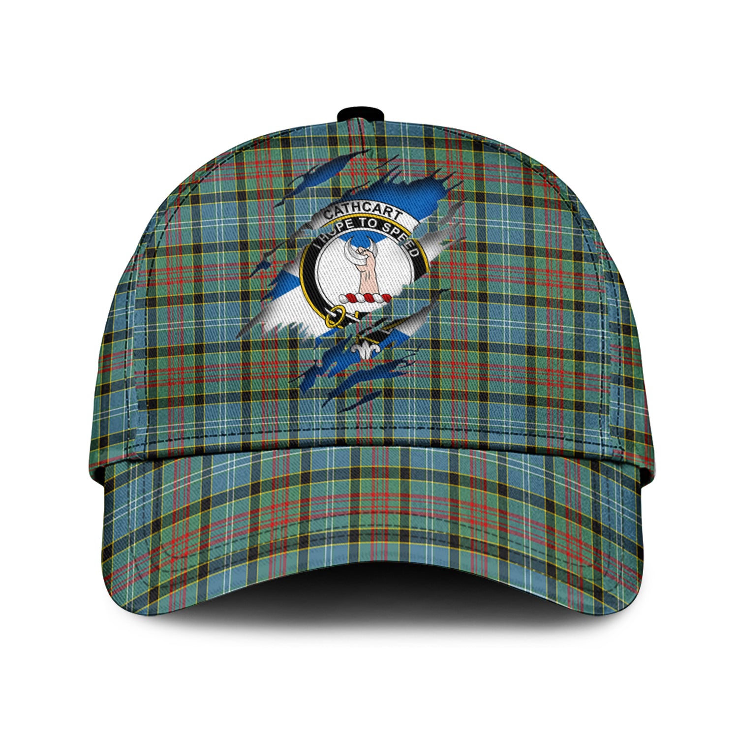 cathcart-tartan-plaid-cap-family-crest-in-me-style-tartan-baseball-cap