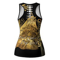 Catherine Flon Haiti Flag Day Hollow Tank Top National Heroine Koud Drapo Peyi Nou