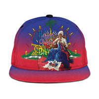 Catherine Flon Haiti Flag Day Snapback Cap Ayiti Cherie Coat Of Arms