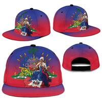 Catherine Flon Haiti Flag Day Snapback Cap Ayiti Cherie Coat Of Arms