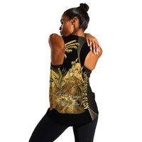 Catherine Flon Haiti Flag Day Women Racerback Tank National Heroine Koud Drapo Peyi Nou
