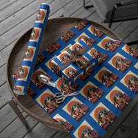 Catzilla Funny Cat Japanese Cityscape Wrapping Paper Roll - Wonder Print Shop
