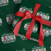 Celebrate AAPI Heritage Month Wrapping Paper Roll Asian American and Pacific Islander Countries