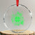 Celtic Knot Irish Shamrock Crystal Glass Ornament St Patricks Day - Wonder Print Shop
