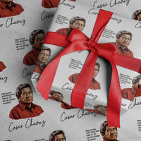 Cesar Chavez Quote Wrapping Paper Roll 31 March Celebration Day
