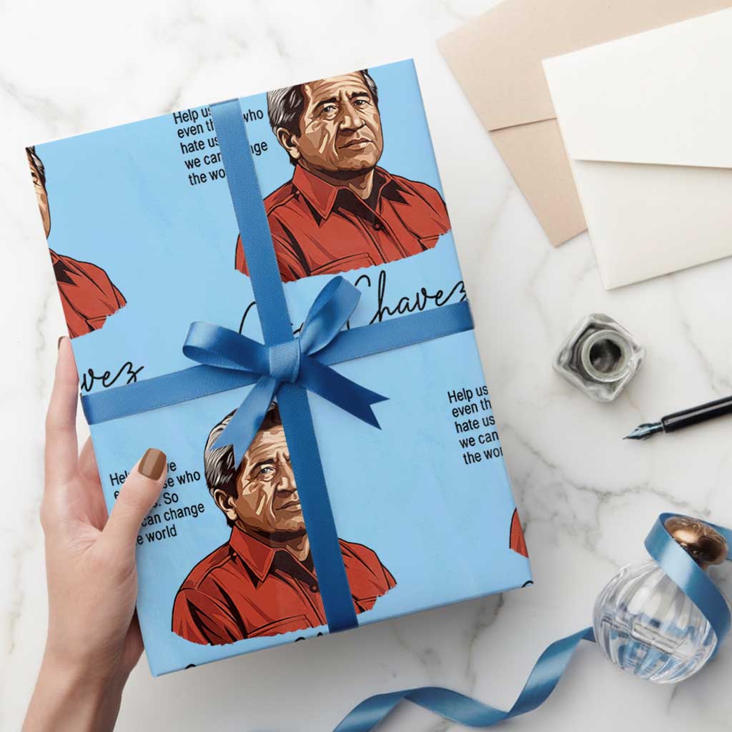 Cesar Chavez Quote Wrapping Paper Roll 31 March Celebration Day