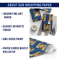 Cesar Chavez Wrapping Paper Roll Mexican American Pride Latino Heritage