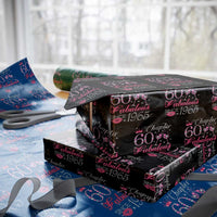 Chapter 60 Fabulous Wrapping Paper Roll Sparkle Since 1965 60Th Birthday Gift For Women - Wonder Print Shop