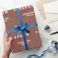 Charlie Kirk Memorial Wrapping Paper Roll Freedom Shouldnt Cost This Much - Wonder Print Shop