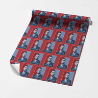 Charlie Kirk Tribute Wrapping Paper Roll Freedom Hope Memorial 1993 2025 - Wonder Print Shop