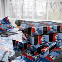 Charlie Kirk Tribute Wrapping Paper Roll Freedom Hope Memorial 1993 2025 - Wonder Print Shop