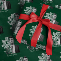 Charlie Kirk Wrapping Paper Roll Free Speech Memorial Tribute - Wonder Print Shop
