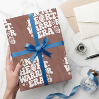 CHD Heart Disease Awareness Wrapping Paper Roll In My Heart Warrior Era