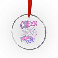 Cheer Moms Club Crystal Glass Ornament Cheerleader Mom Mother’s Day Gift