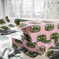 Cheers Fckers Wrapping Paper Roll Funny Leprechaun St Patricks Day Party