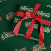 Cheyenne Wyoming Pride Retro Vintage WY State Wrapping Paper Roll