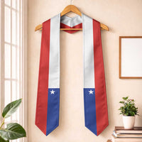 Chile Graduation Stole Flag Style