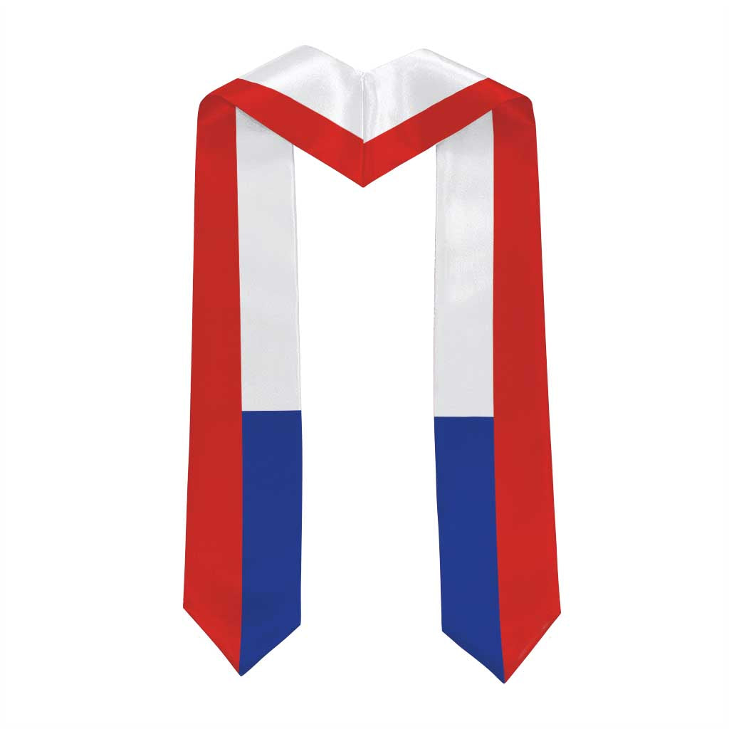 Chile Graduation Stole Flag Style