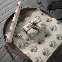 Chill The Fourth Out Wrapping Paper Roll Funny FDT 4th of July