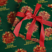 Chinese New Year 2026 Wrapping Paper Roll Year of The Horse - Wonder Print Shop