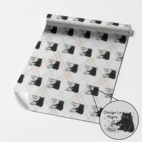 Chinga La Migra Wrapping Paper Roll Funny Cat Immigration Support