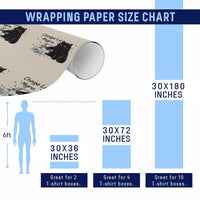 Chinga La Migra Wrapping Paper Roll Funny Cat Immigration Support