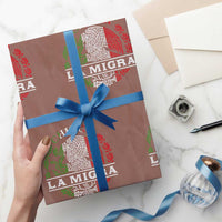 Chinga La Migra Wrapping Paper Roll Immigration Rights Anti Fascism Protest - Wonder Print Shop