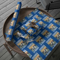 Chinga La Migra Wrapping Paper Roll Minnesota Loon Laser Ice Cube Political Protest
