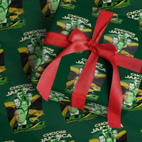 Choose Jamaica JLP Supporter Wrapping Paper Roll Patriotic Leaders Jamaica Jamaica Labor Party Politics - Wonder Print Shop