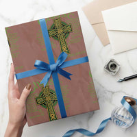 Christ St Patrick Pray For Us Christian Catholic Religious Celtic Cross Wrapping Paper Roll
