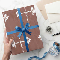 Christian Bible Gym Wrapping Paper Roll Jesus Weightlifter Workout Faith Philippians 4 13 - Wonder Print Shop