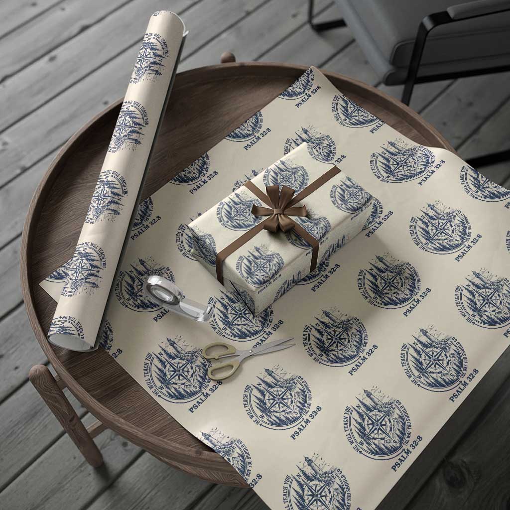 Christian Camping Wrapping Paper Roll He Will Teach You The Way You Should Go